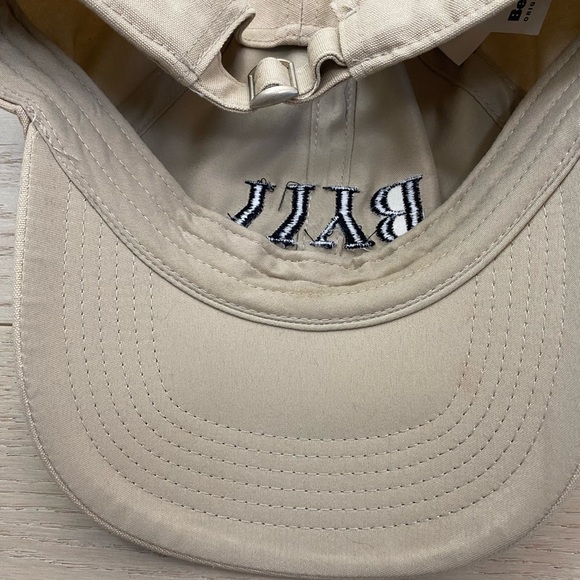 NEW Wolf & Badger BY11 ORGANIC EMBROIDERED CAP - SAND - Picture 10 of 10